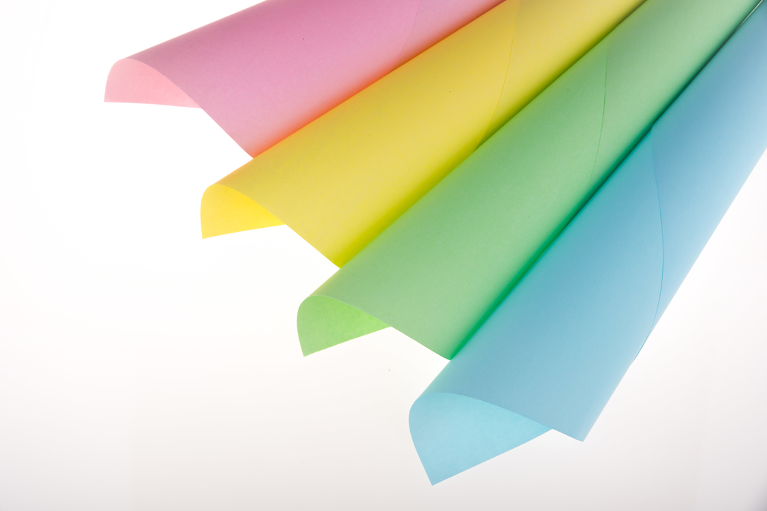 FSC Invoice CB / CFB / CF Carbonless Paper For Continuous Bill