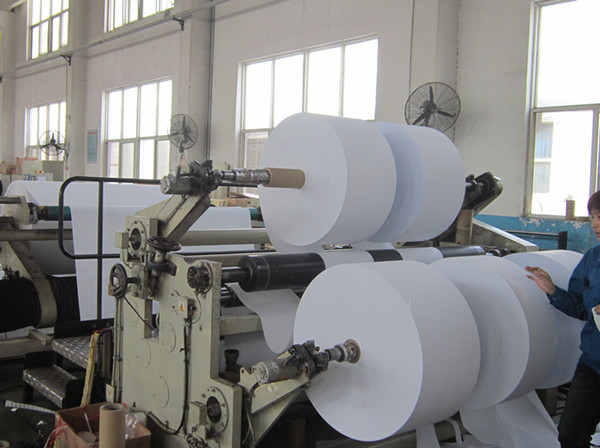 70GSM 80GSM white Thermal Card Machine Rolls 1035mm Jumbo 2 Ply Thermal Till Rolls Receipt Paper
