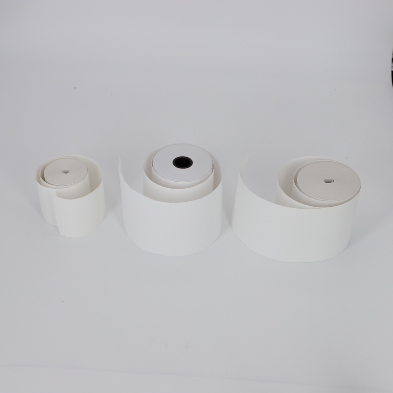 BPA Free Black Image Jumbo Thermal Paper Roll 45gsm/55gsm 810mm 1035mm For Cash Register