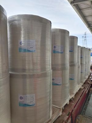 رول کاغذ حرارتی جامبو تصویر مشکی رایگان BPA خمیر چوب 45 48 55 65 گرم