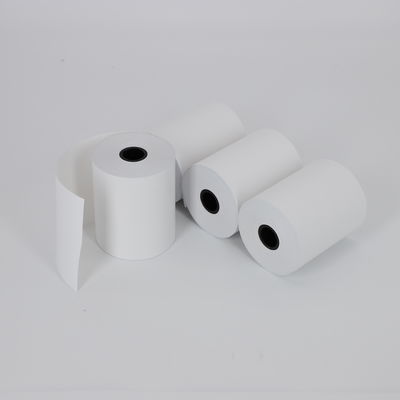 45gsm-80gsm BPA Free Thermal Jumbo Rolls برای ماشین برش یا دستگاه ATM