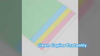 کاغذ NCR: کپی های بدون کربن را فوراً تمیز کنید