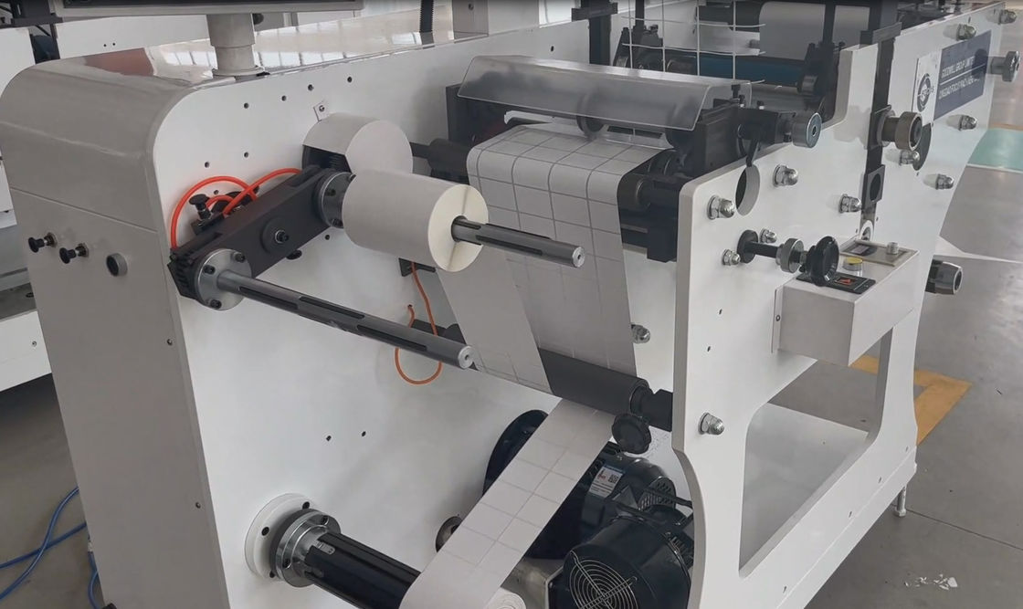 Semi-Automatic Self-Adhesive Label Rotary Die Cutting Machine with Turret