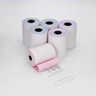 FSC ورژن چوبی از پالپ بالا پوشش داده شده جامبو رول کاغذ حرارتی برای POS ROLL/Print/Label